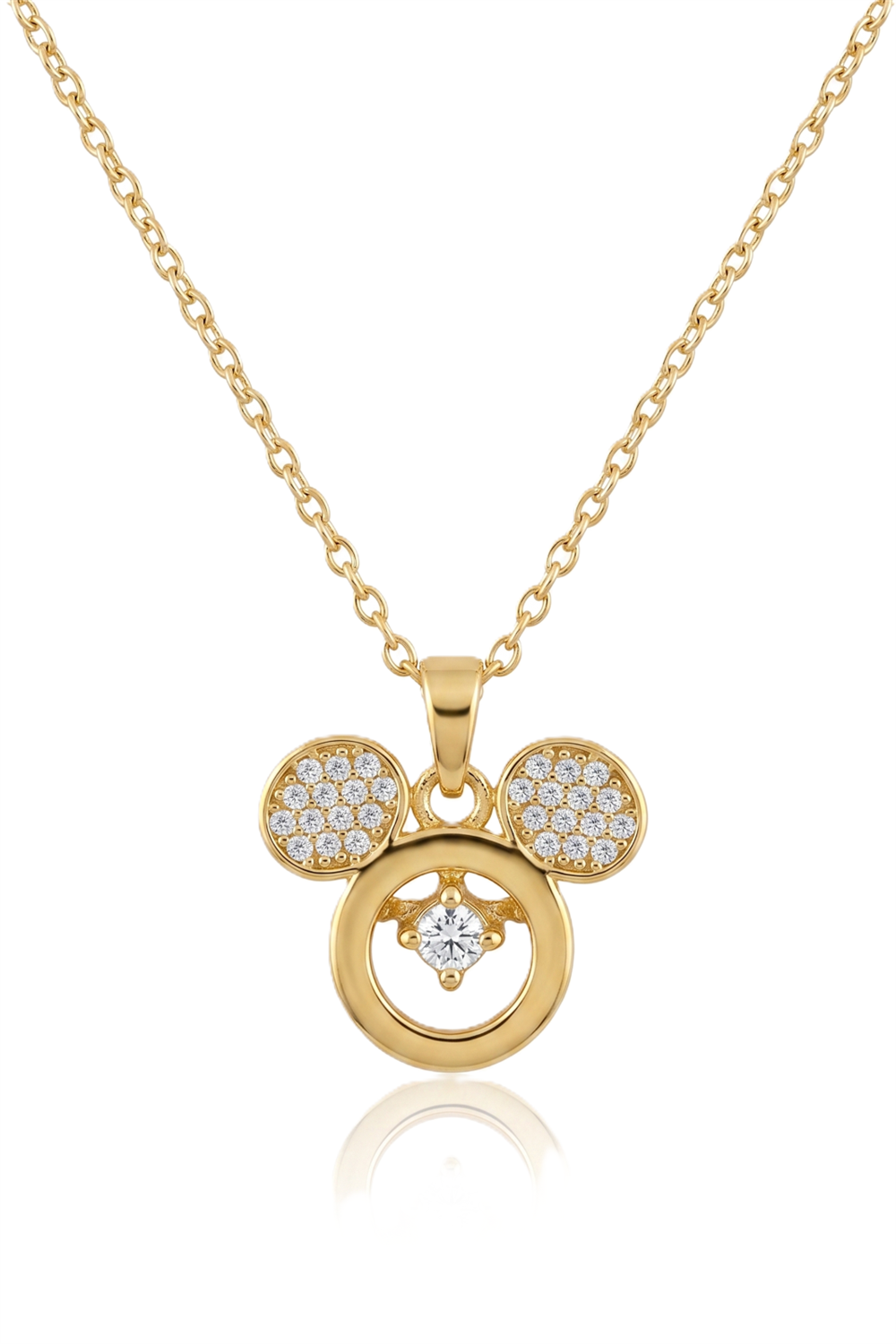 Çelik Kolye GOLD 45cm