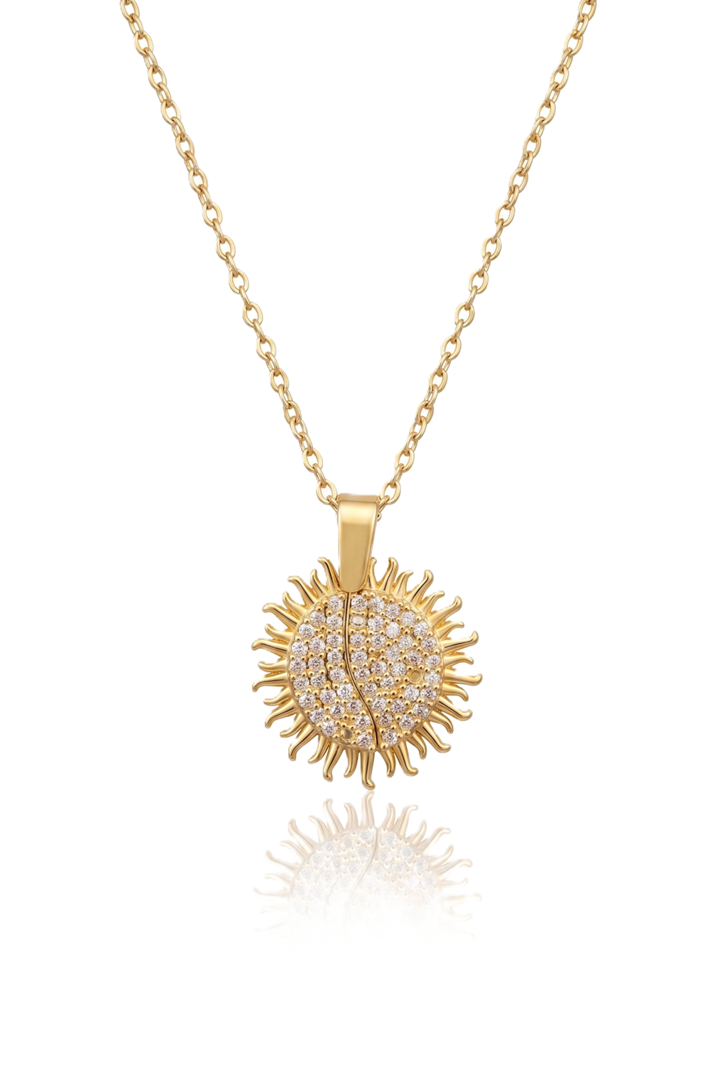 Çelik Kolye GOLD 45cm