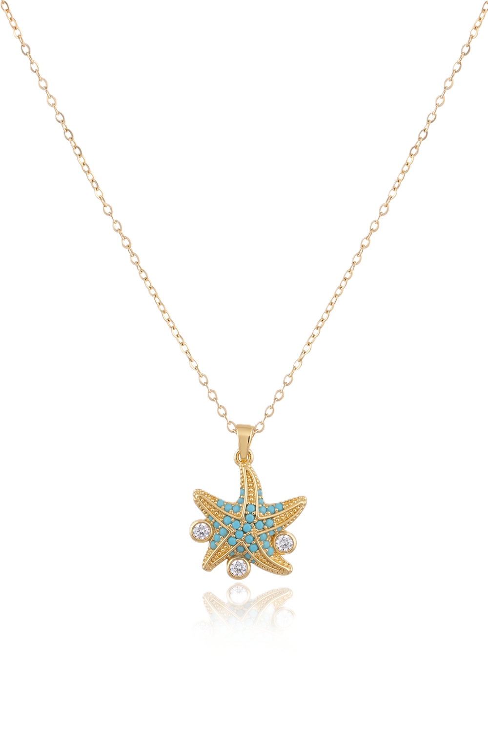 Çelik Kolye GOLD 45cm
