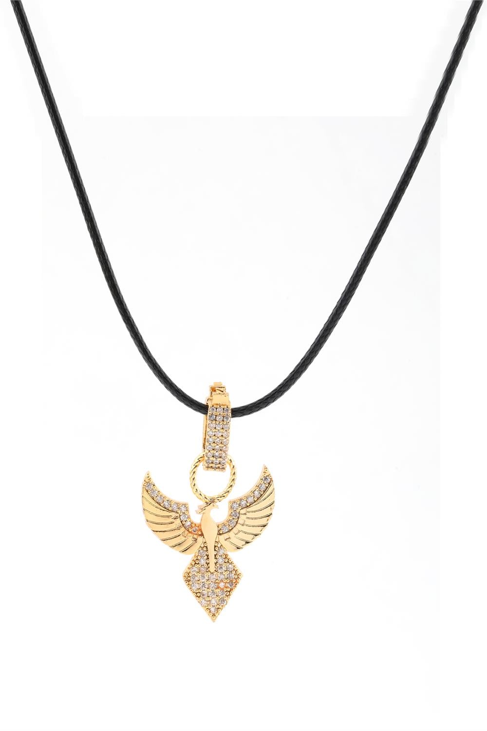 Çelik Kolye Gold 45cm