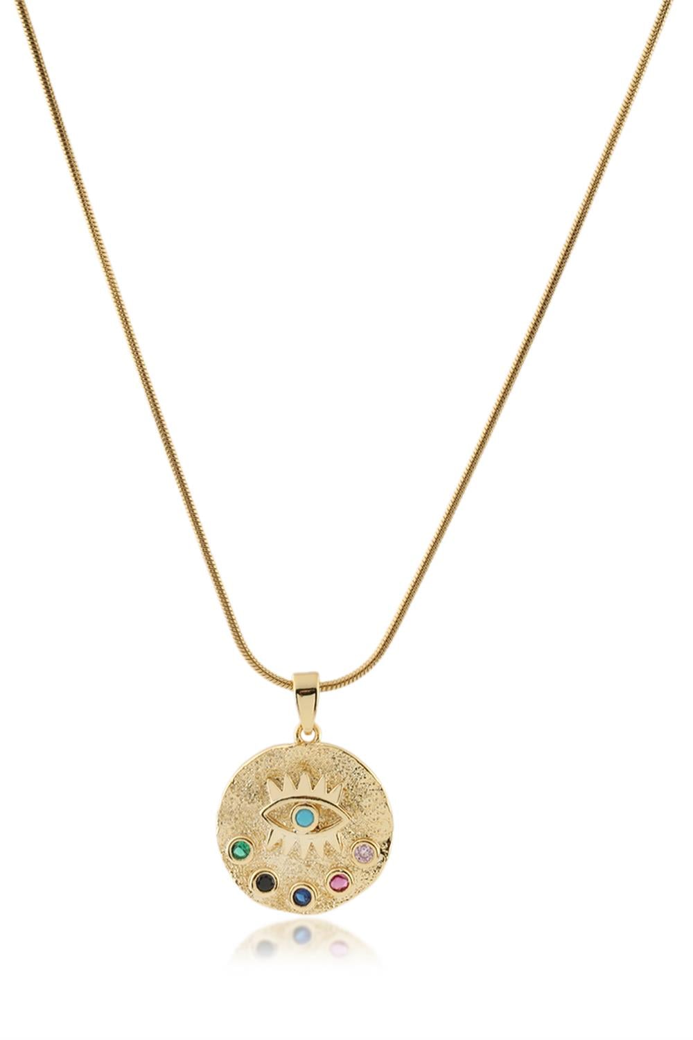 Çelik Kolye GOLD 45cm