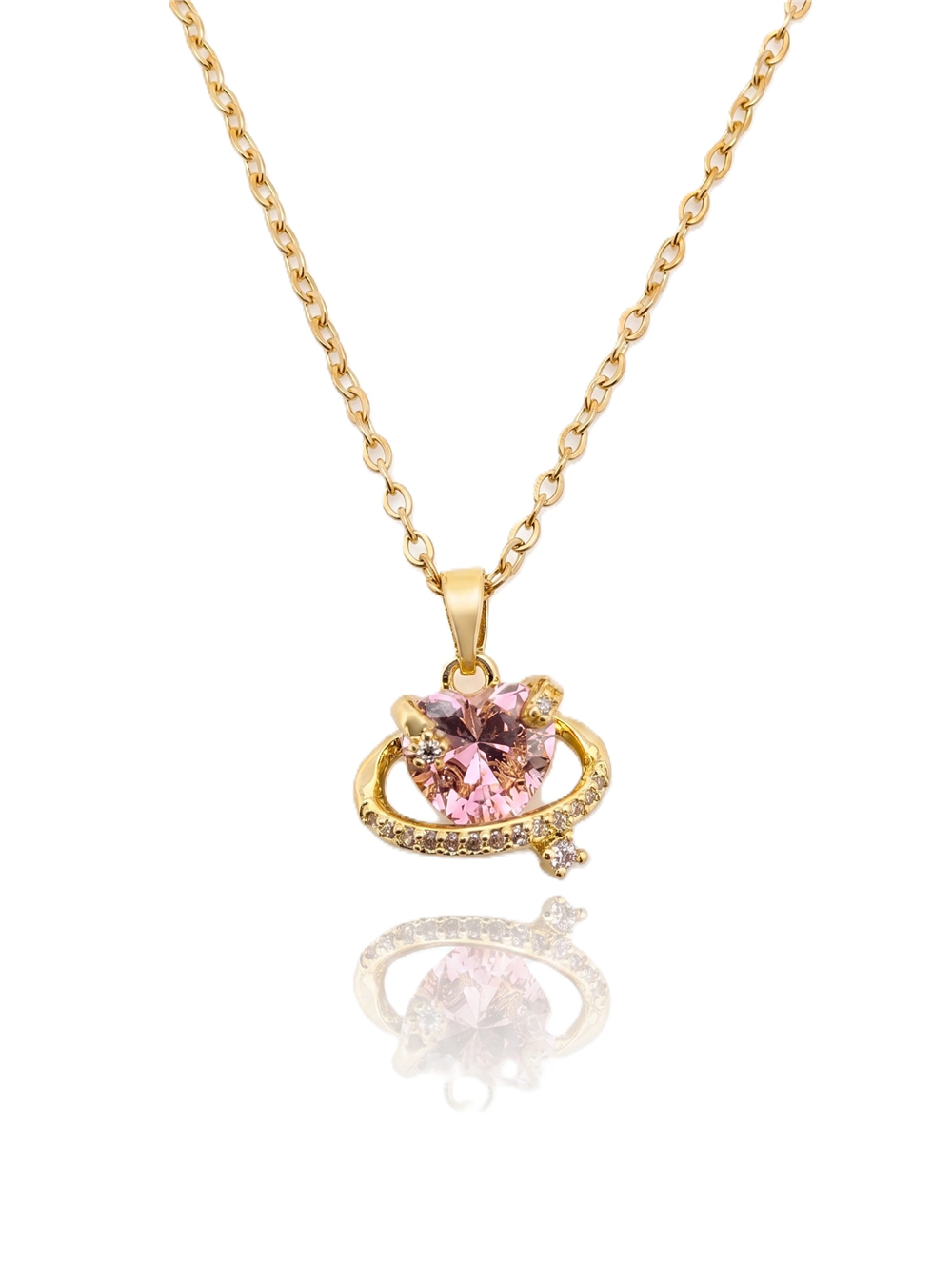 Çelik Kolye GOLD 45cm