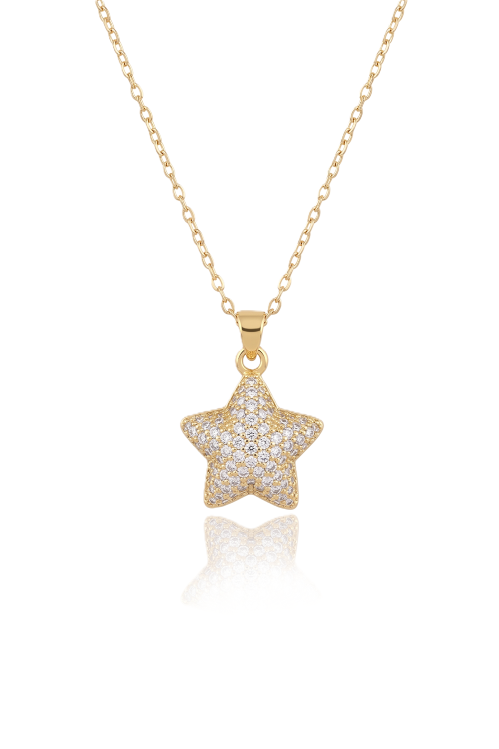 Çelik Kolye GOLD 45cm