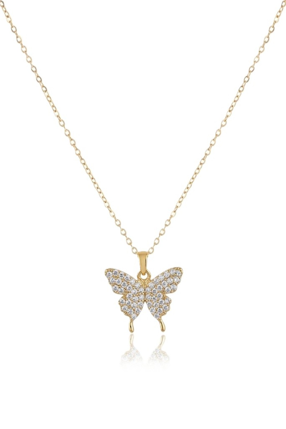 Çelik Kolye GOLD 45cm