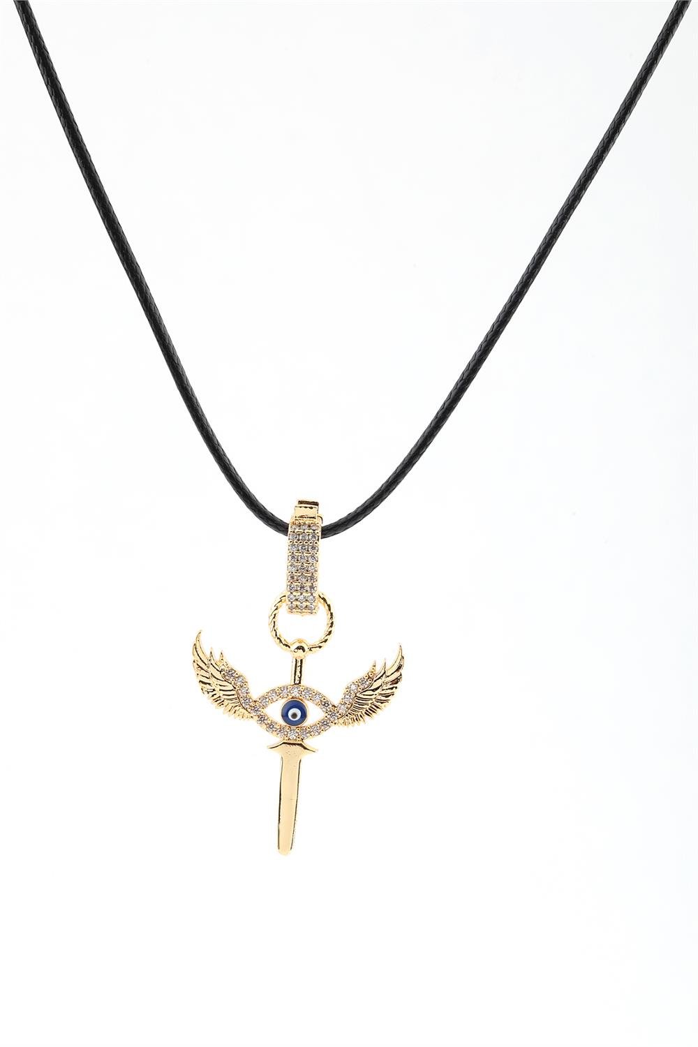 Çelik Kolye Gold 45cm