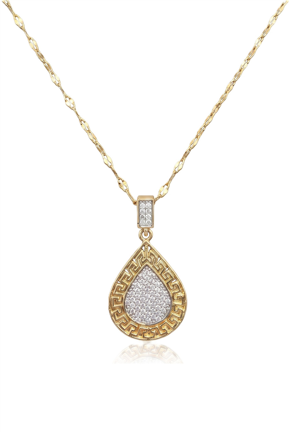 Çelik Kolye GOLD 45cm