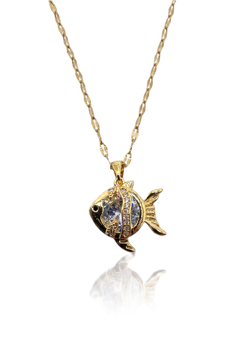 Çelik Kolye GOLD 45cm