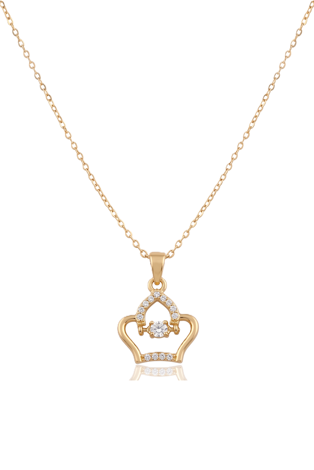 Çelik Kolye GOLD 45cm