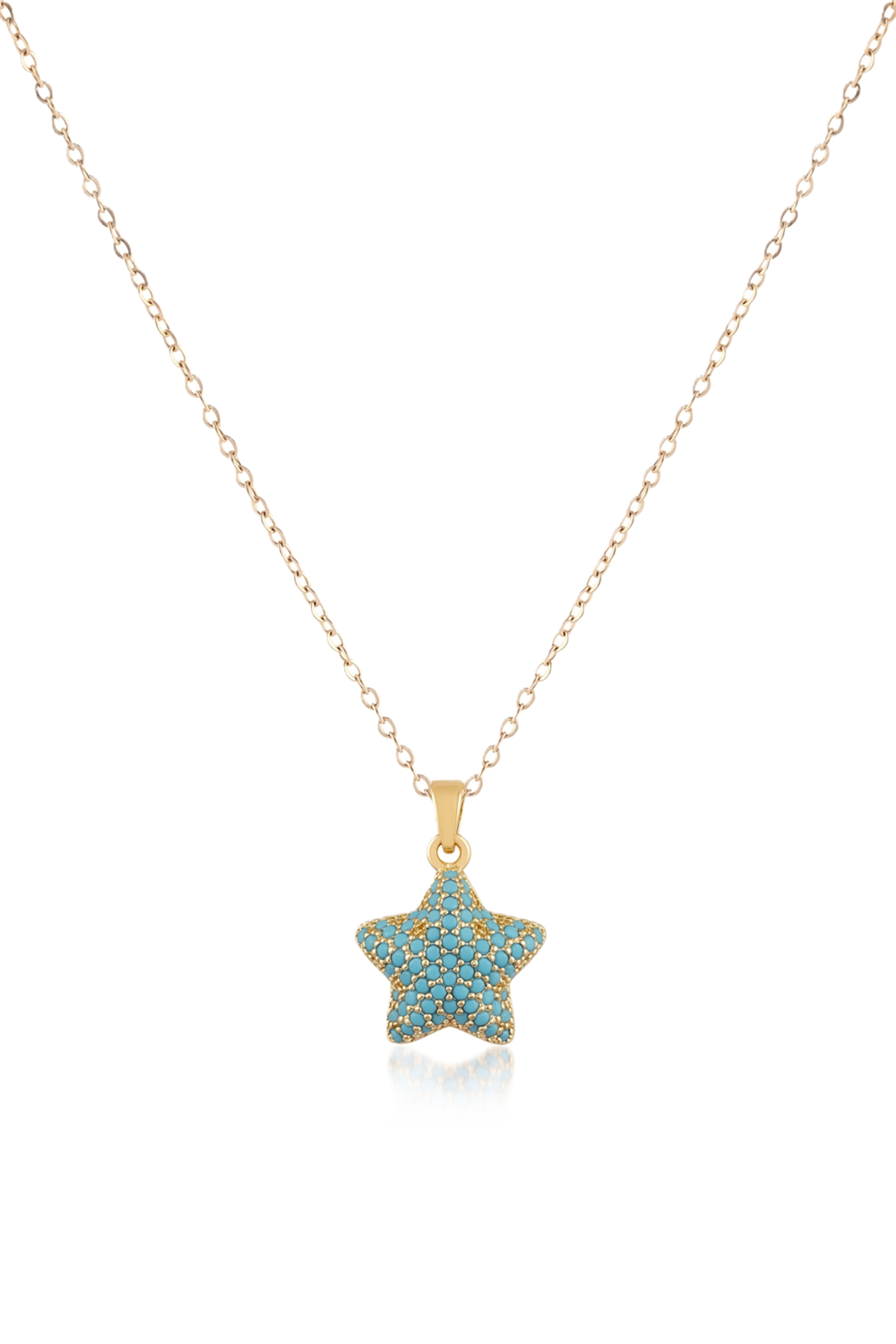 Çelik Kolye GOLD 45cm