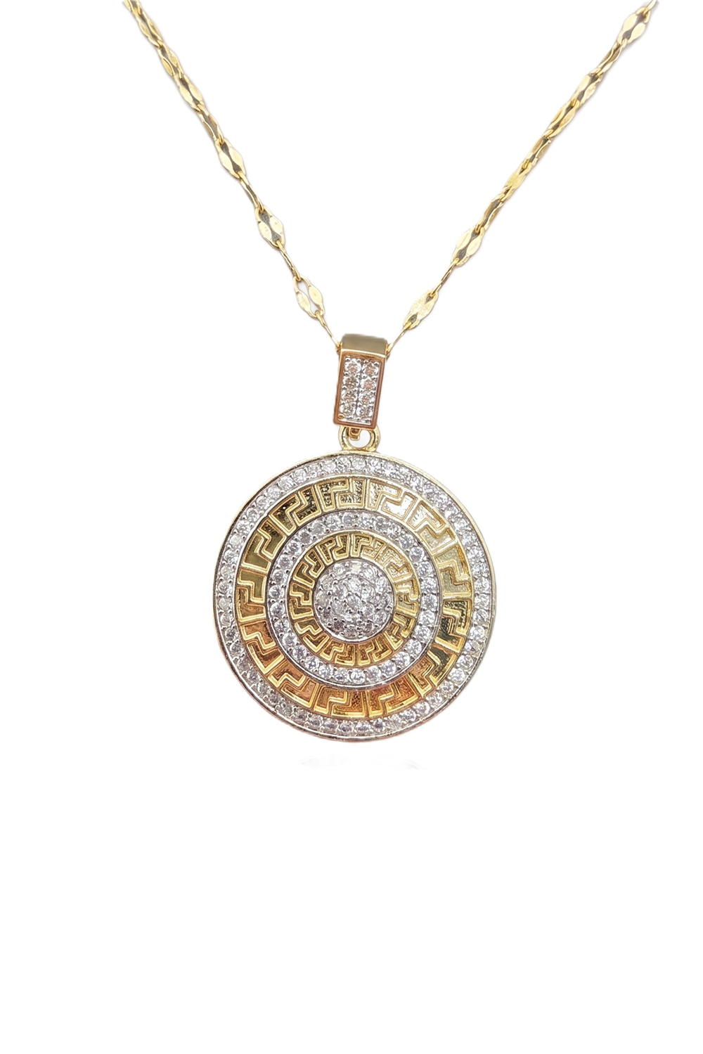 Çelik Kolye GOLD 45cm