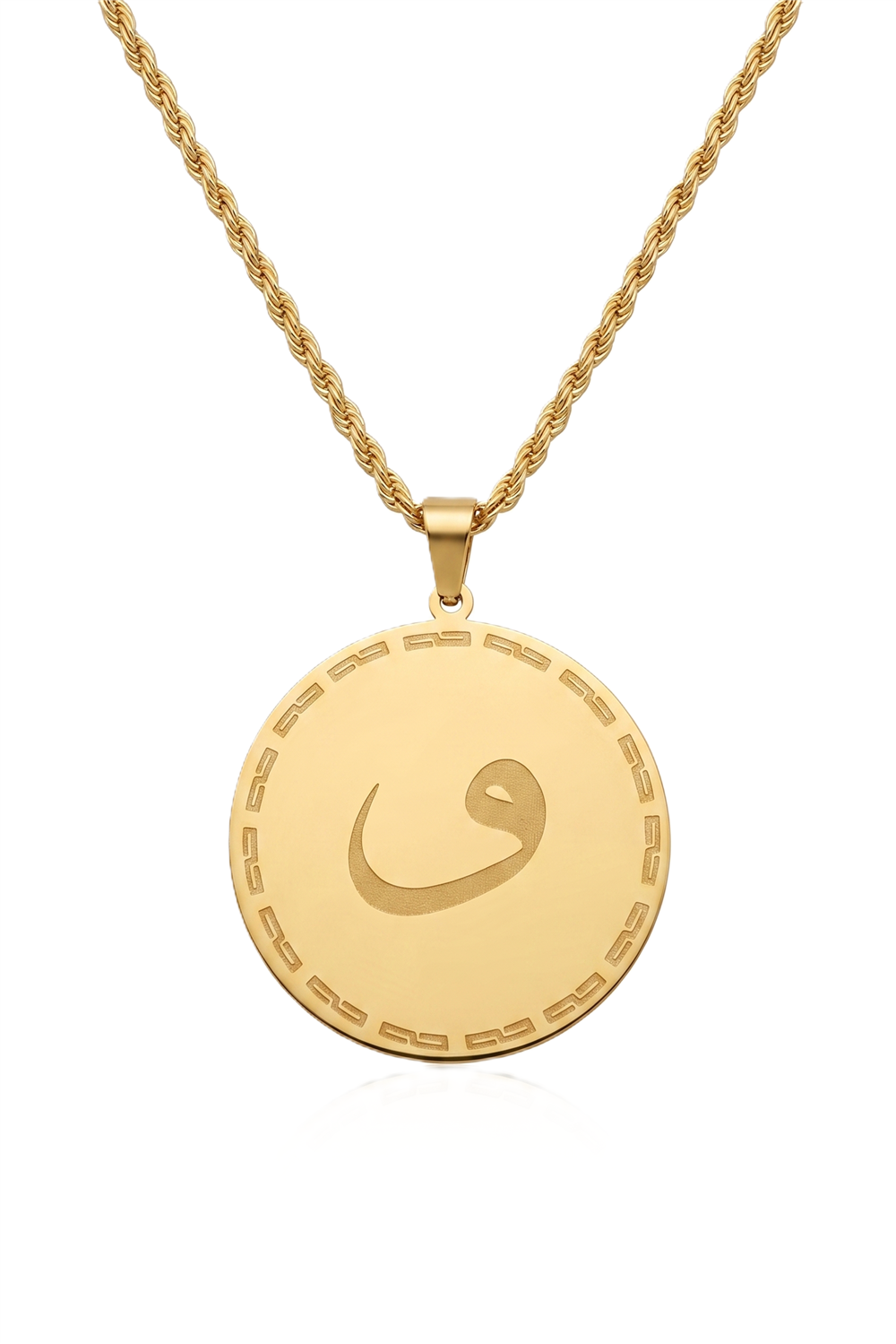 Çelik Kolye GOLD 45cm