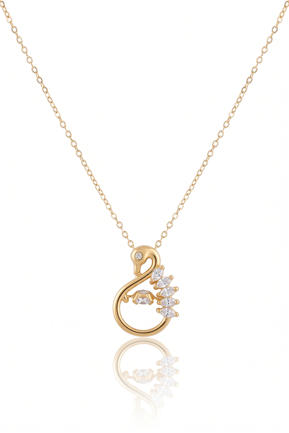 Çelik Kolye GOLD 45cm