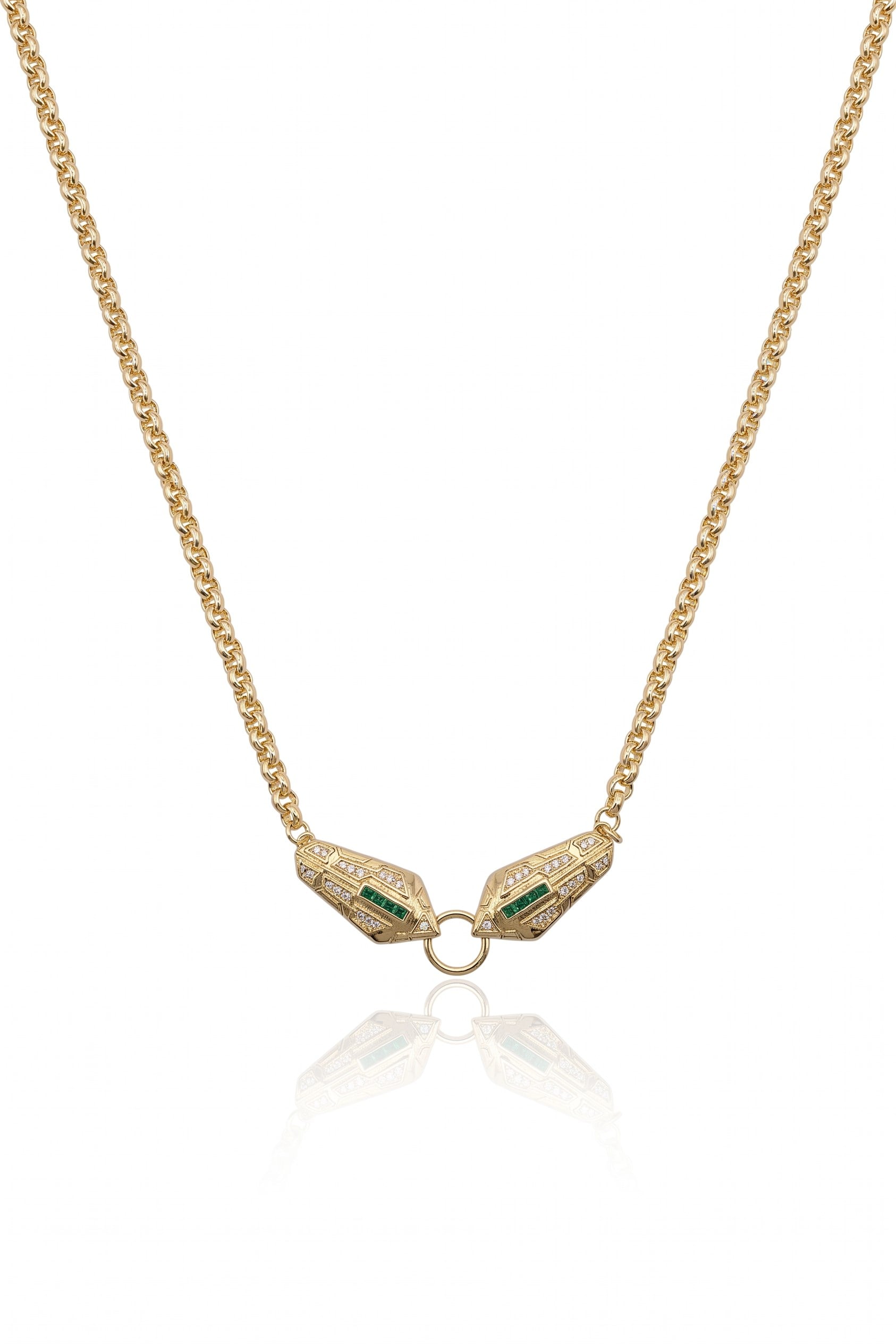 Çelik Kolye GOLD 45cm