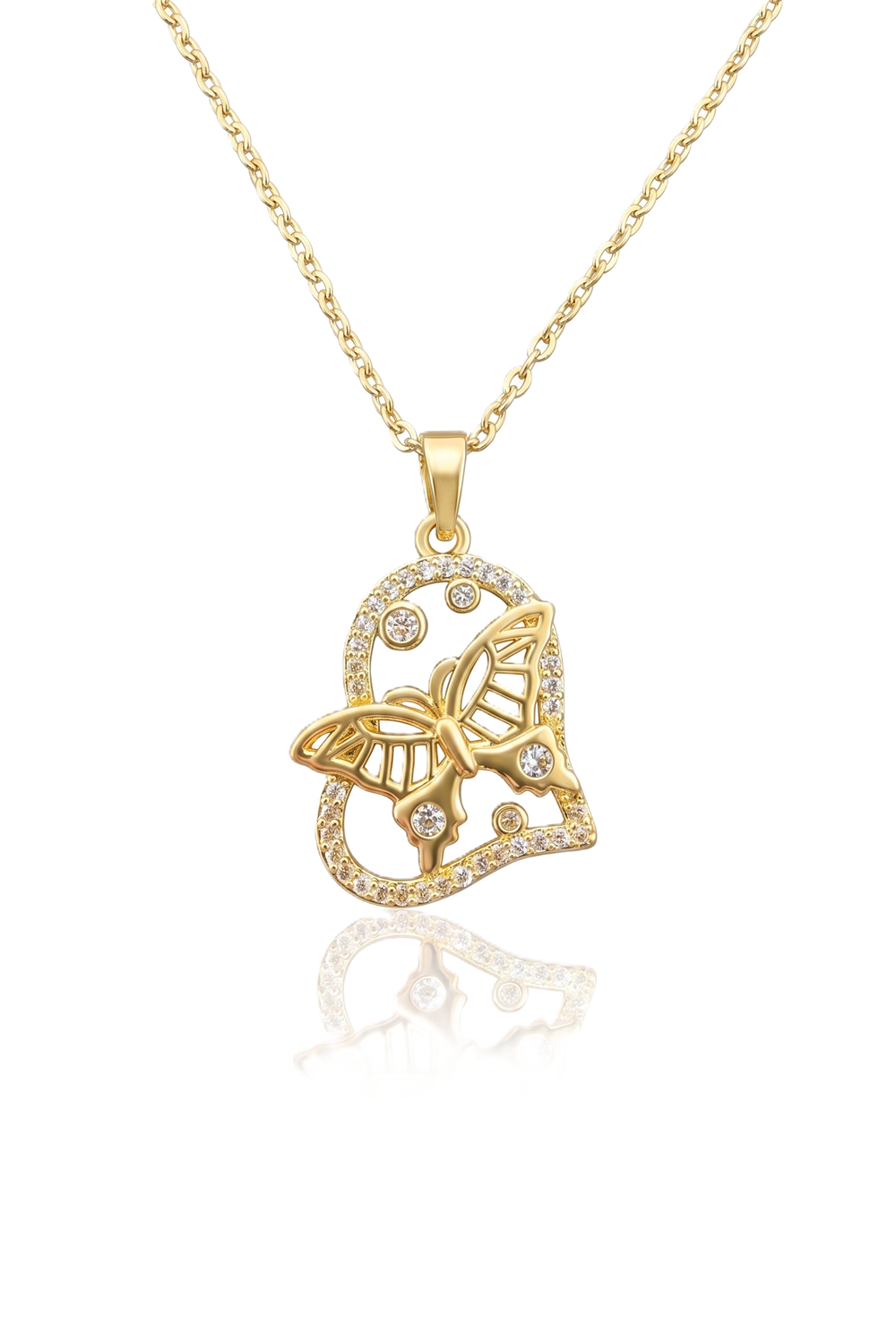 Çelik Kolye GOLD 45cm