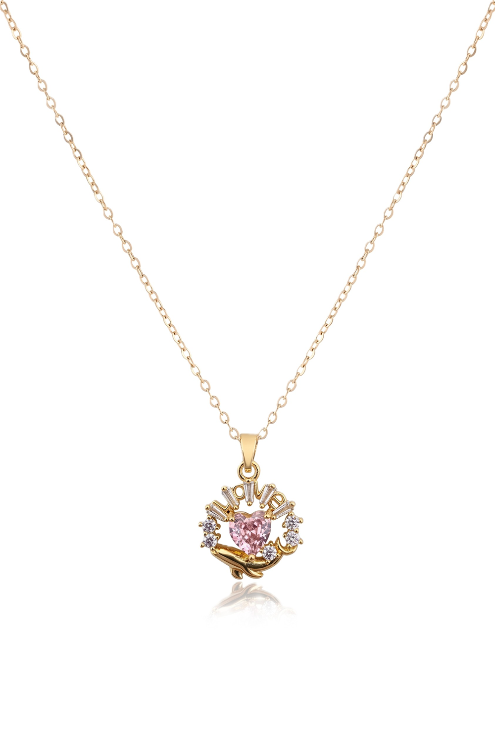 Çelik Kolye GOLD 45cm