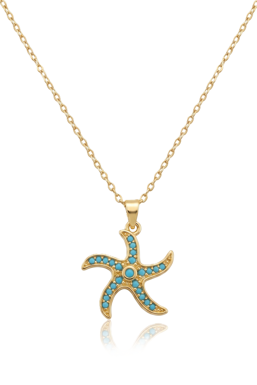 Çelik Kolye GOLD 45cm
