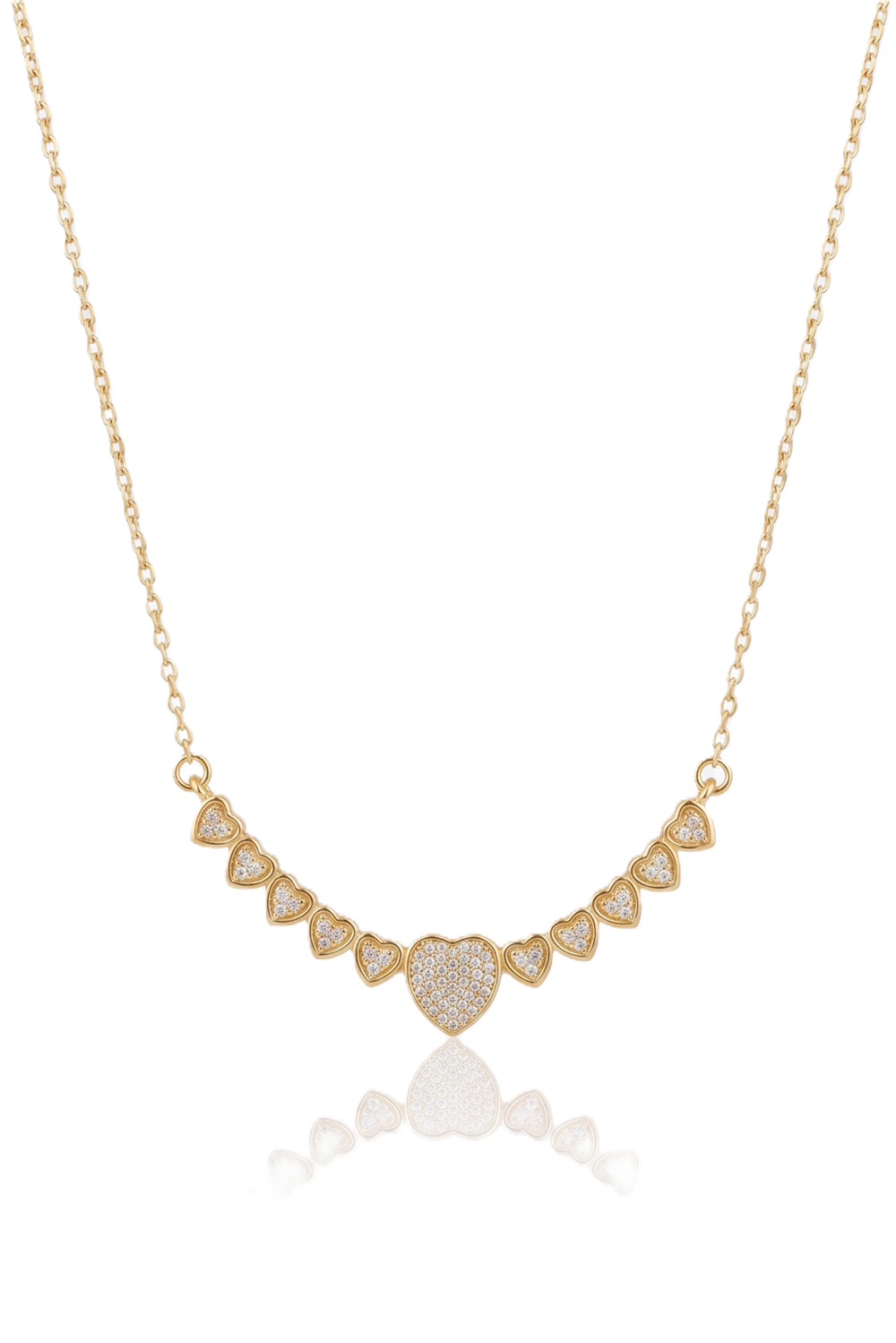 Çelik Kolye GOLD 45cm