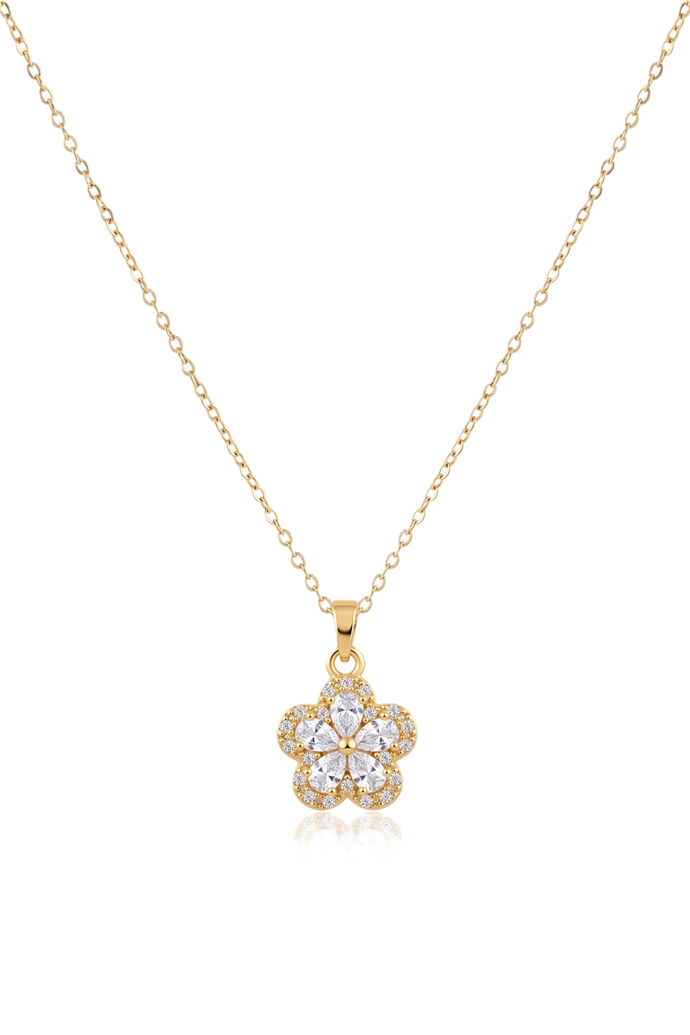 Çelik Kolye GOLD 45cm