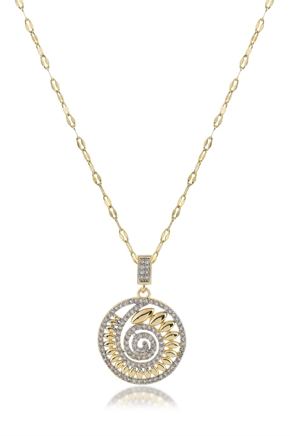 Çelik Kolye GOLD 45cm