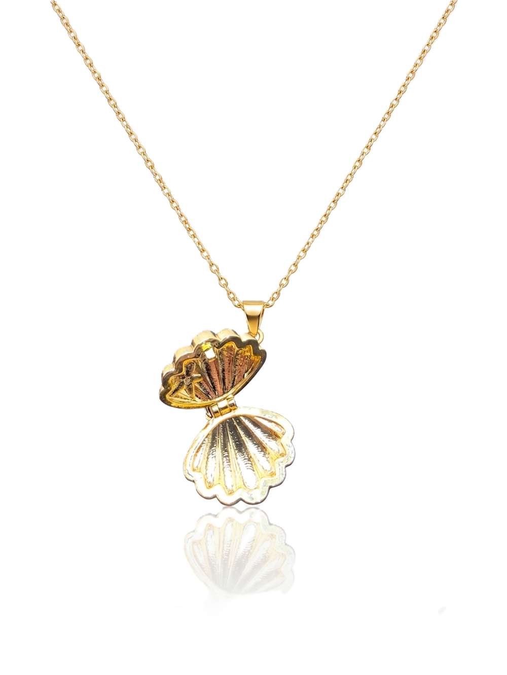 Çelik Kolye GOLD 45cm