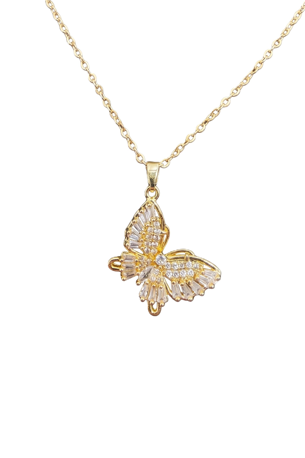 Çelik Kolye GOLD 45cm