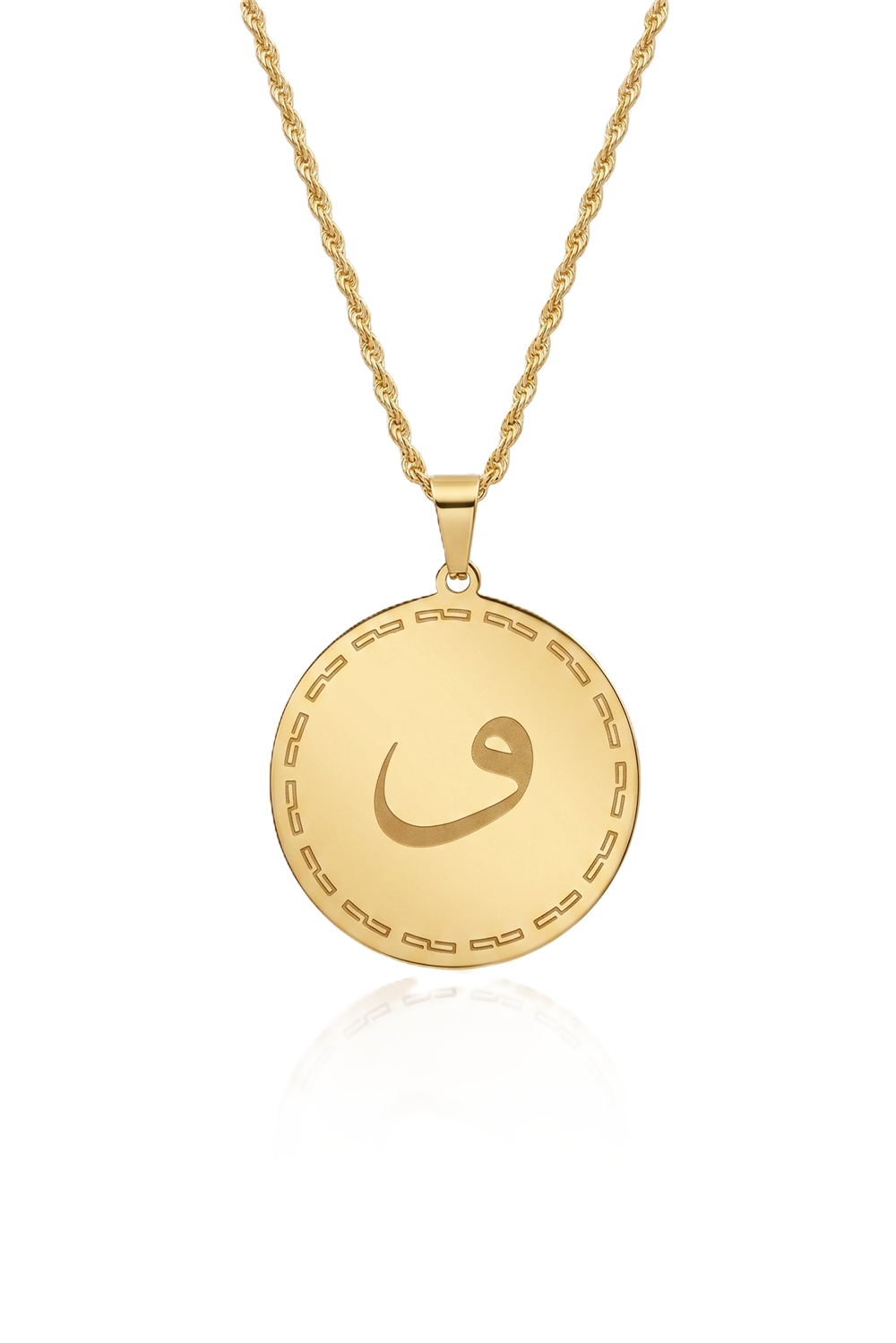 Çelik Kolye GOLD 45cm
