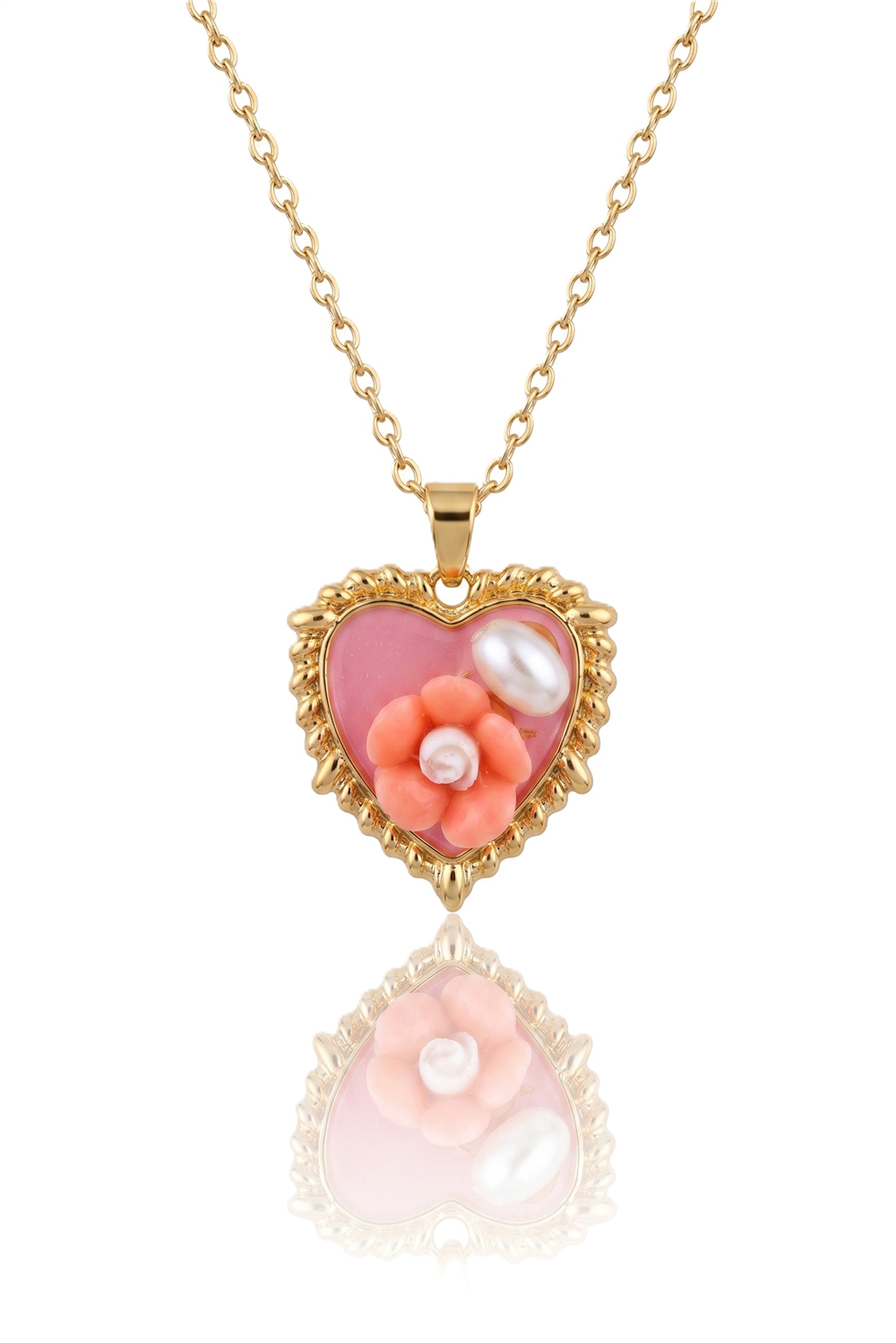 Çelik Kolye GOLD 45cm