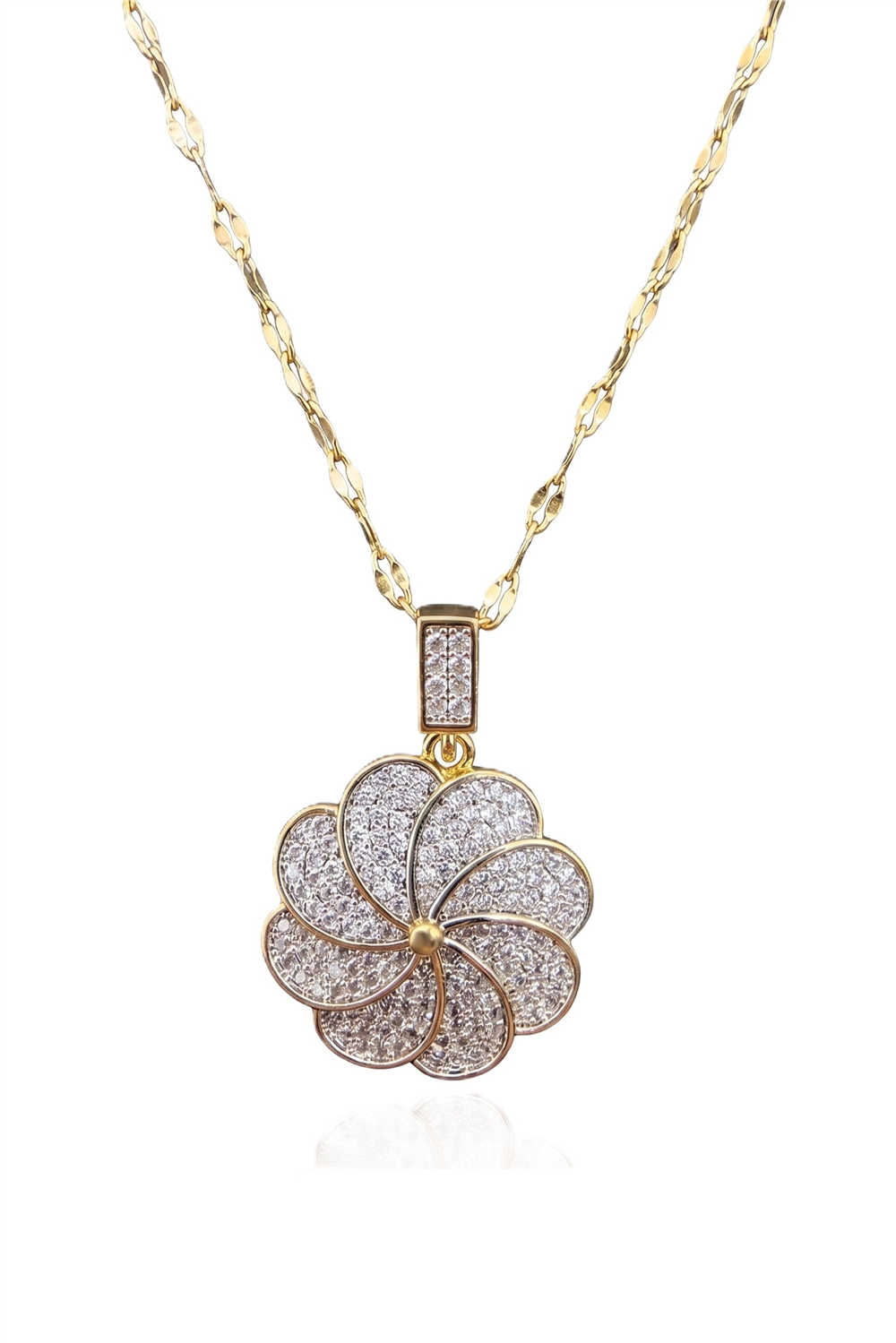 Çelik Kolye GOLD 45cm