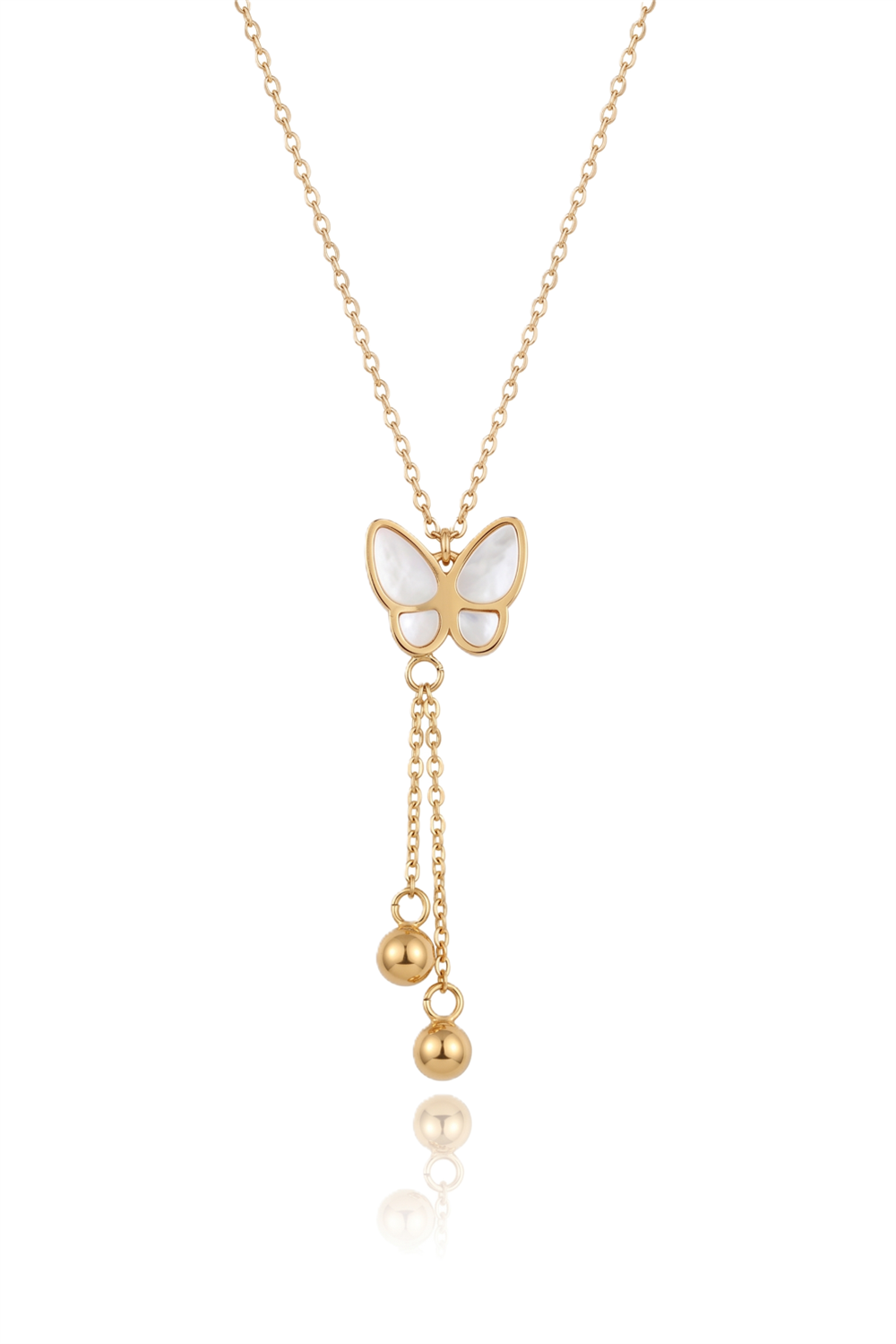 Çelik Kolye GOLD 45cm