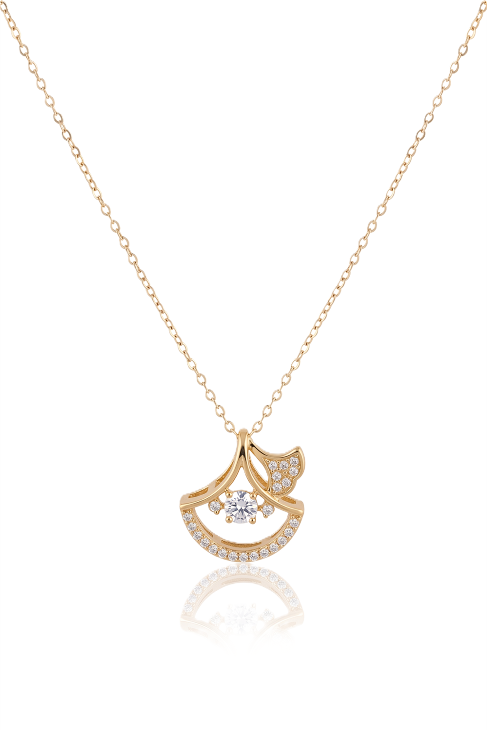 Çelik Kolye GOLD 45cm