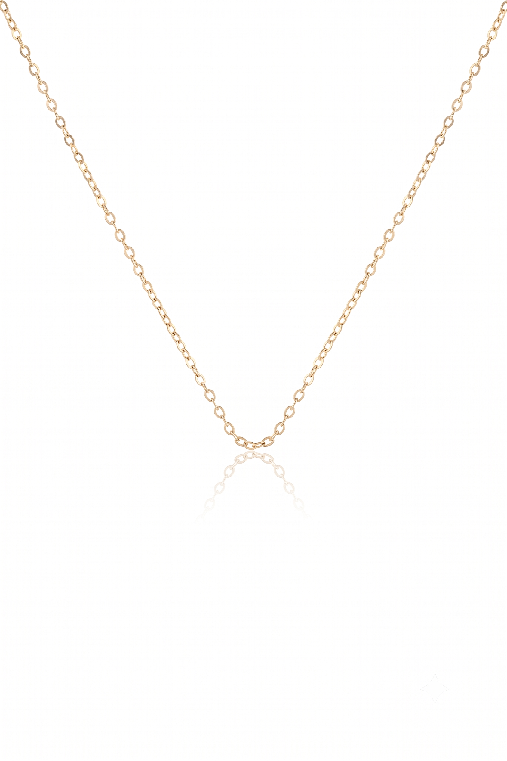 Çelik Kolye GOLD 45cm