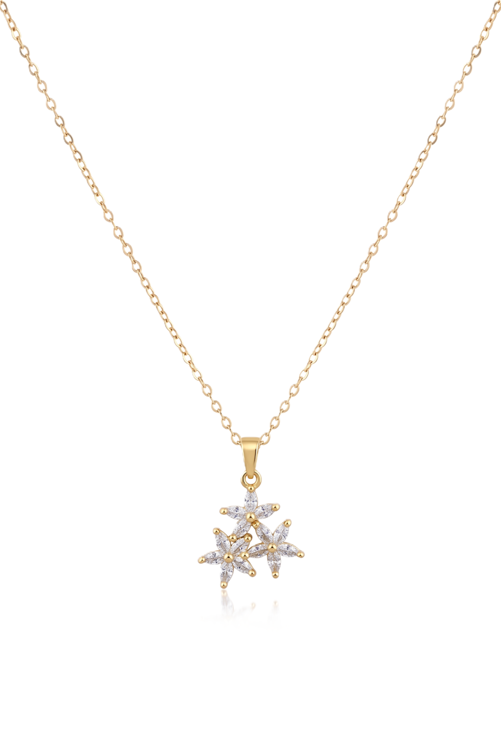 Çelik Kolye GOLD 45cm