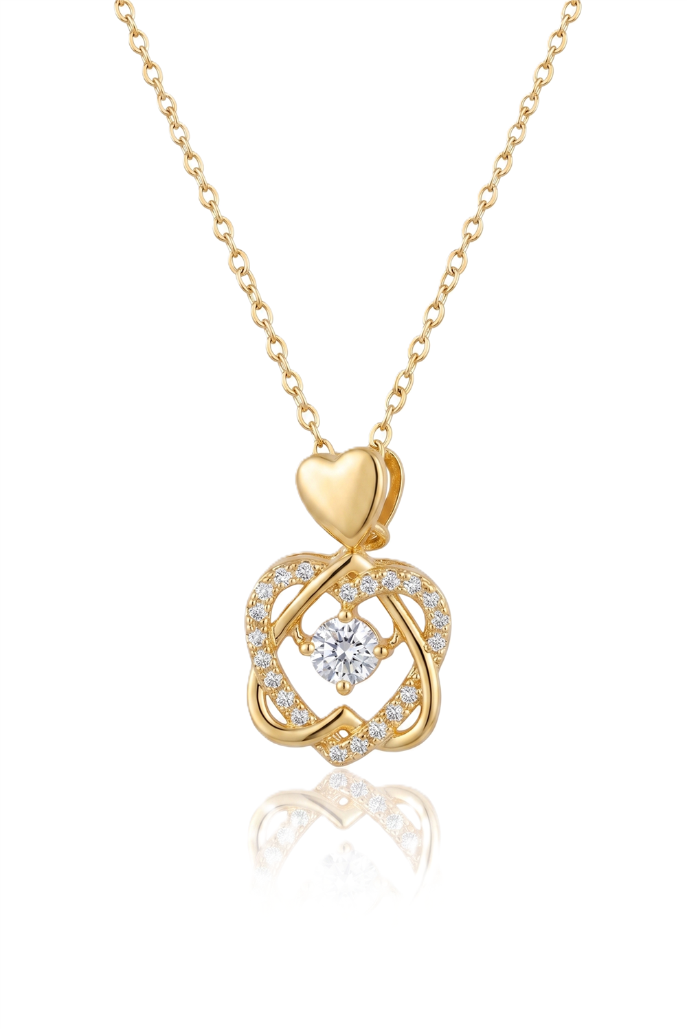 Çelik Kolye GOLD 45cm