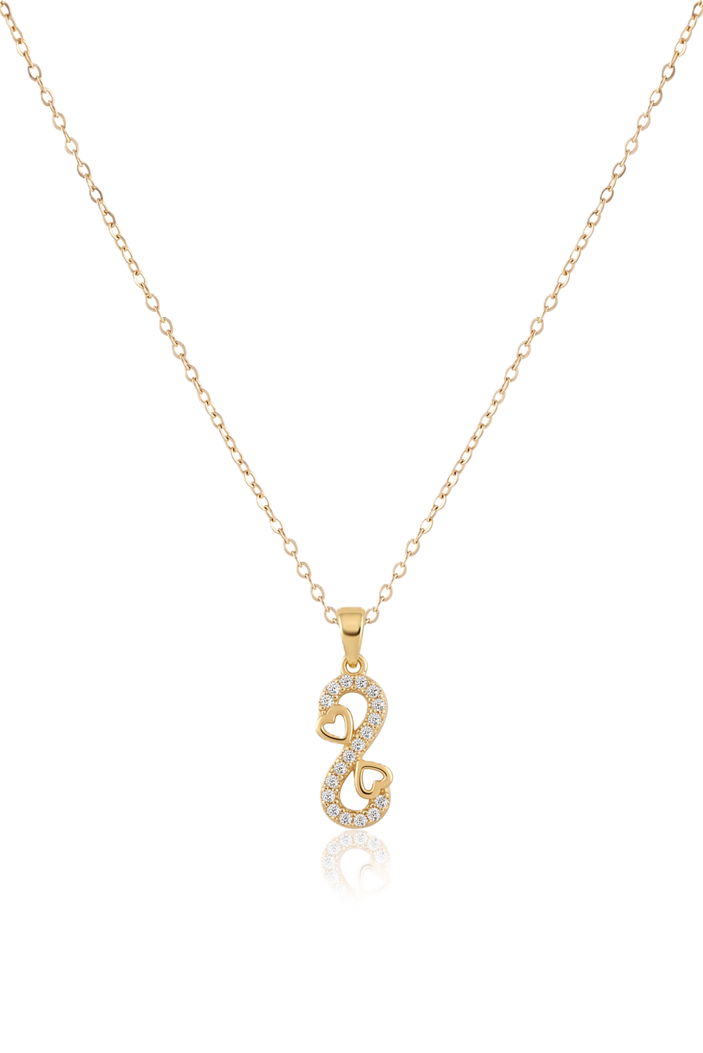 Çelik Kolye GOLD 45cm