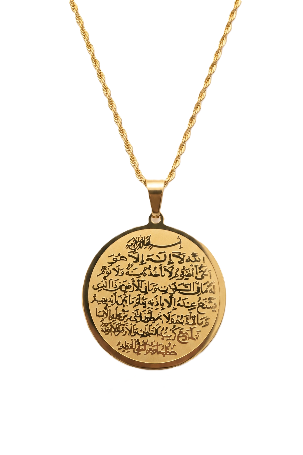 Çelik Kolye GOLD 45cm