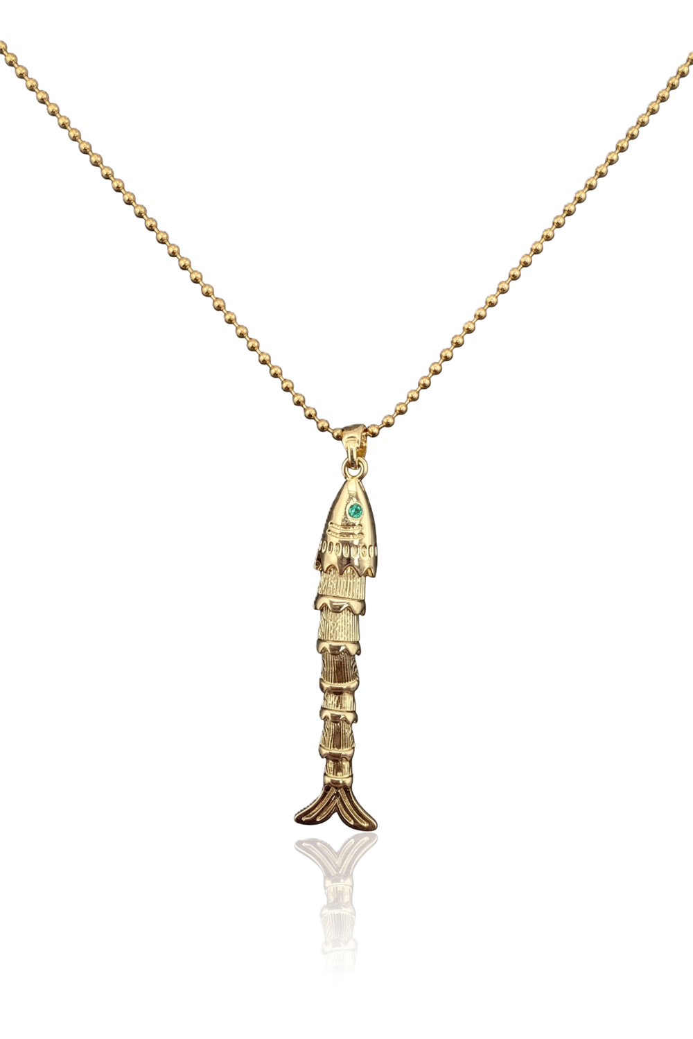 Çelik Kolye GOLD 45cm