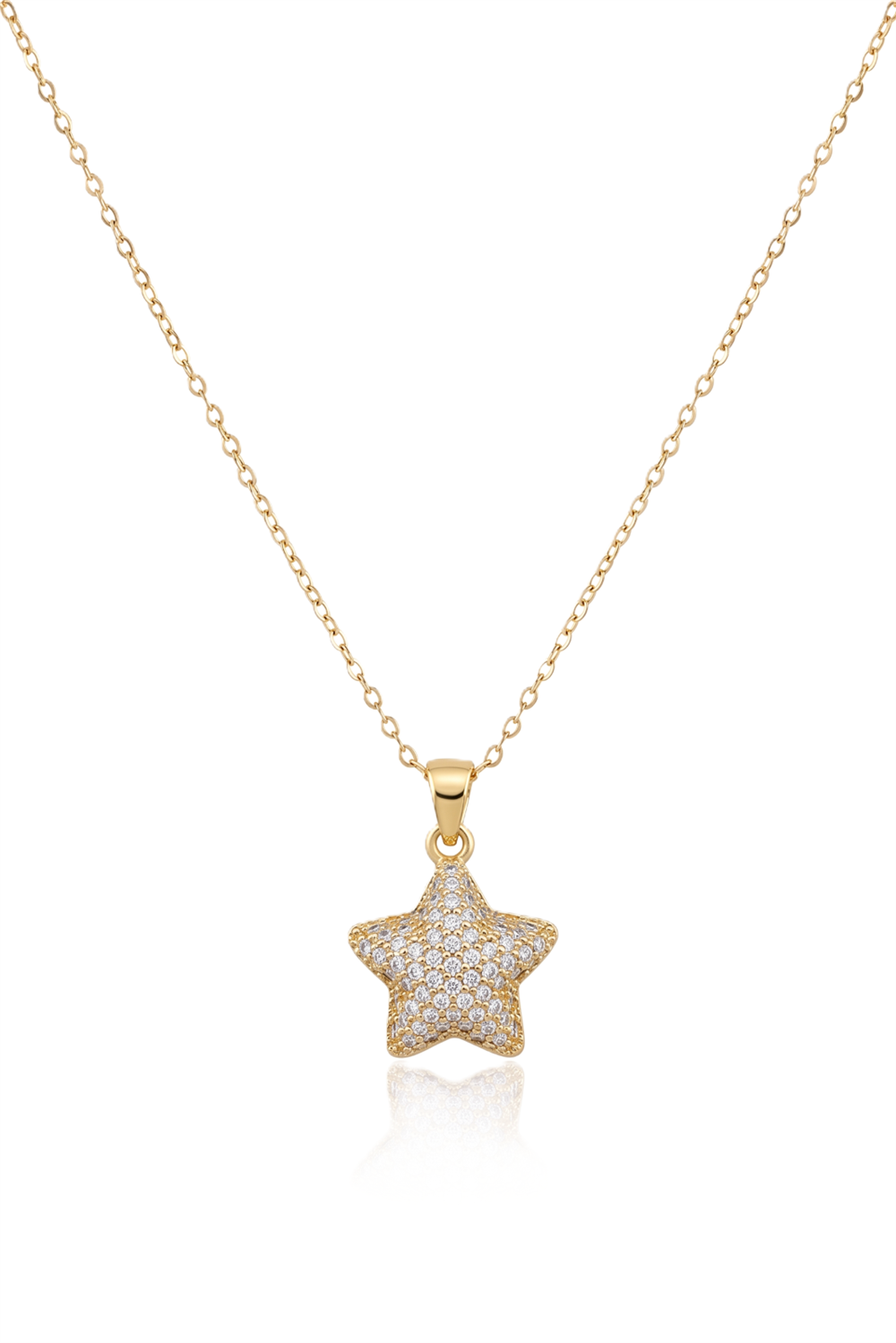 Çelik Kolye GOLD 45cm