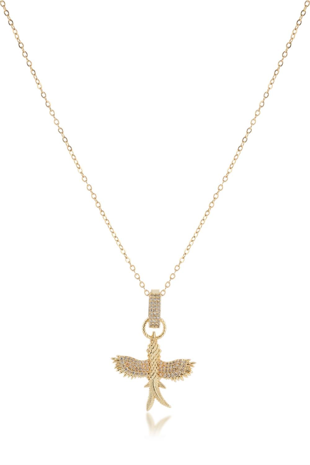 Çelik Kolye GOLD  45cm