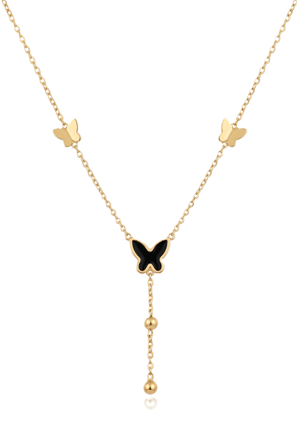Çelik Kolye GOLD 45cm