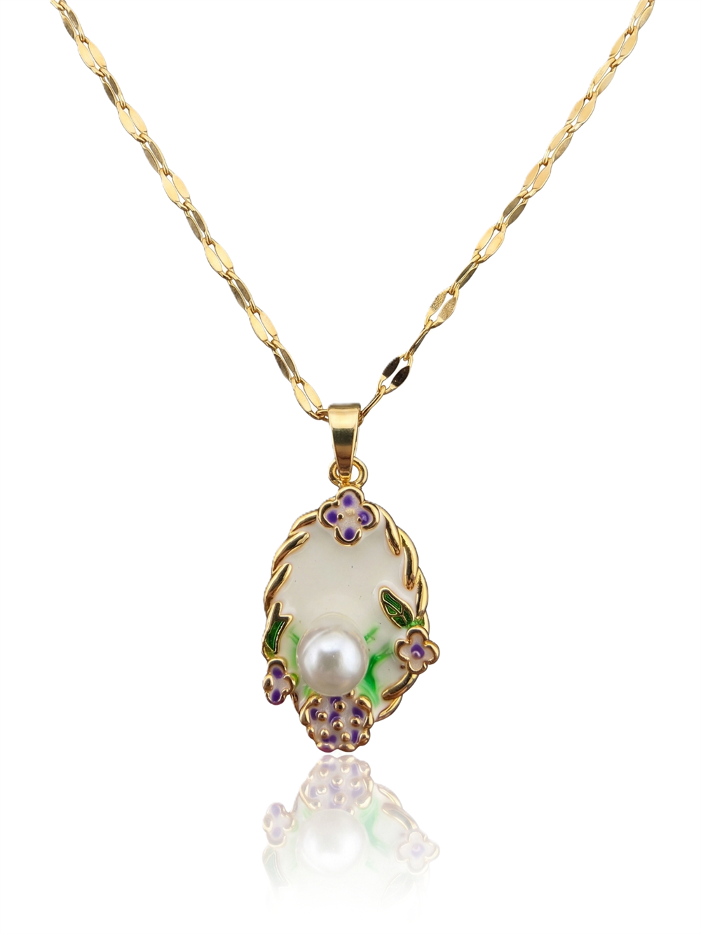 Çelik Kolye GOLD 45cm
