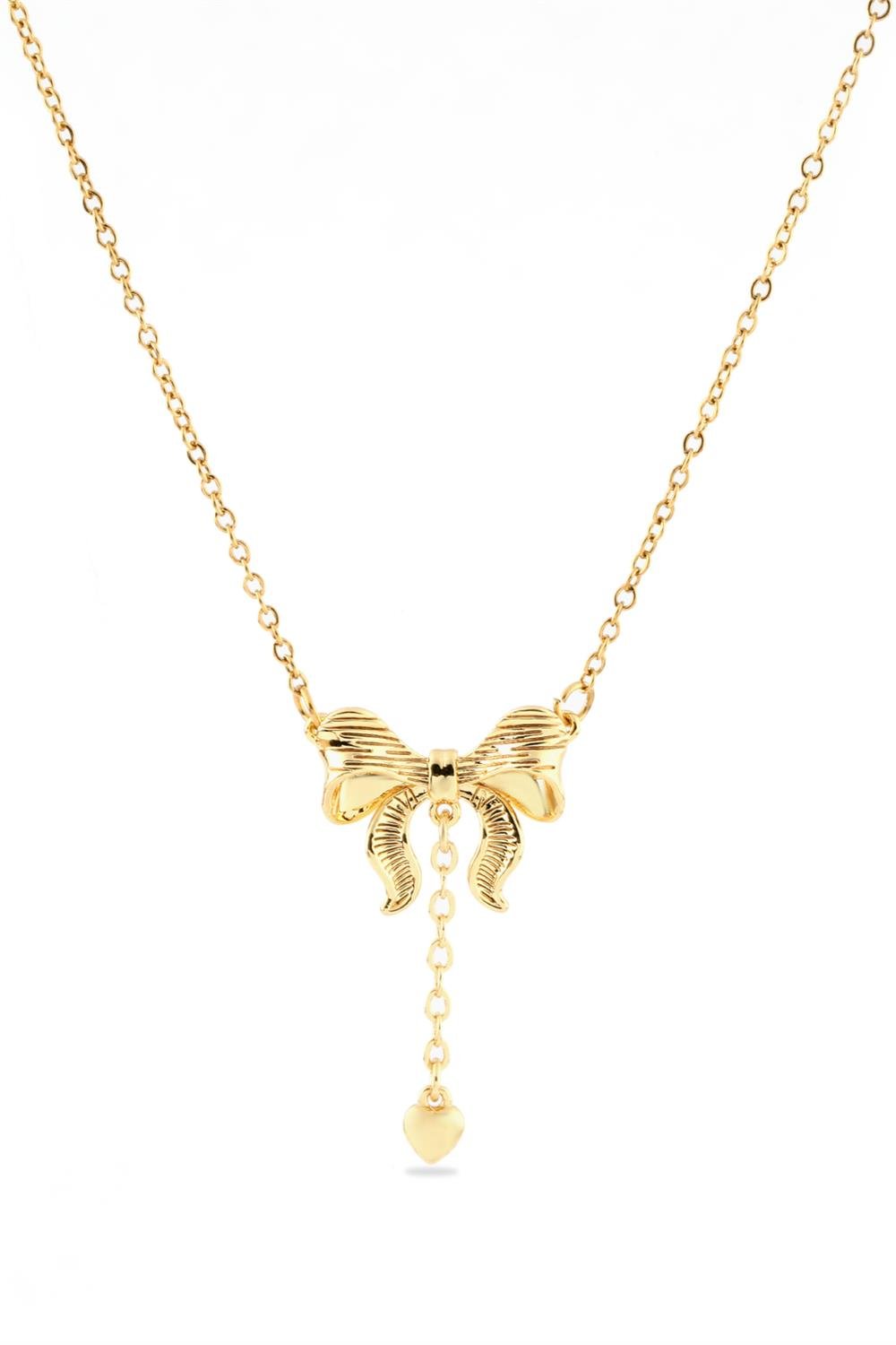 Çelik Kolye Gold