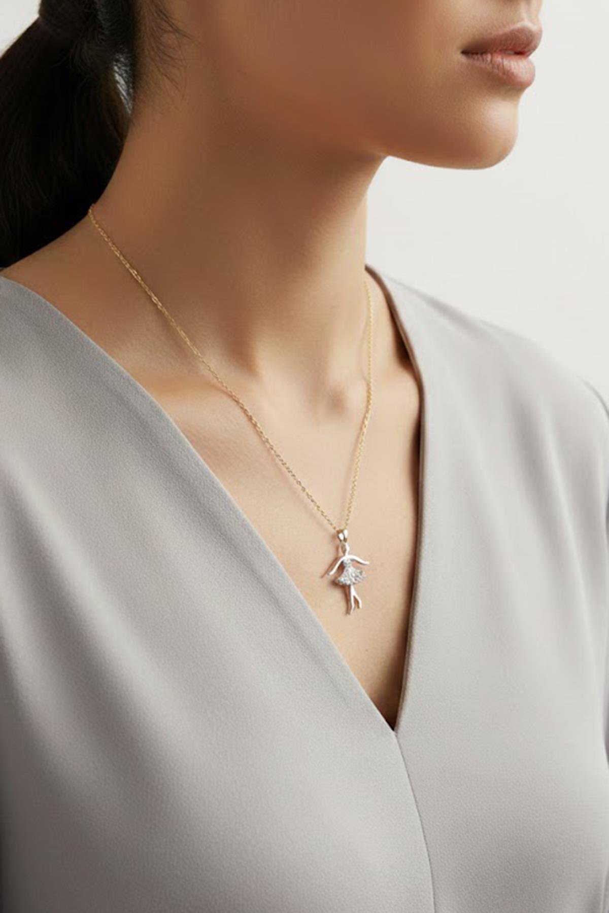 Çelik Kolye SILVER 45 cm