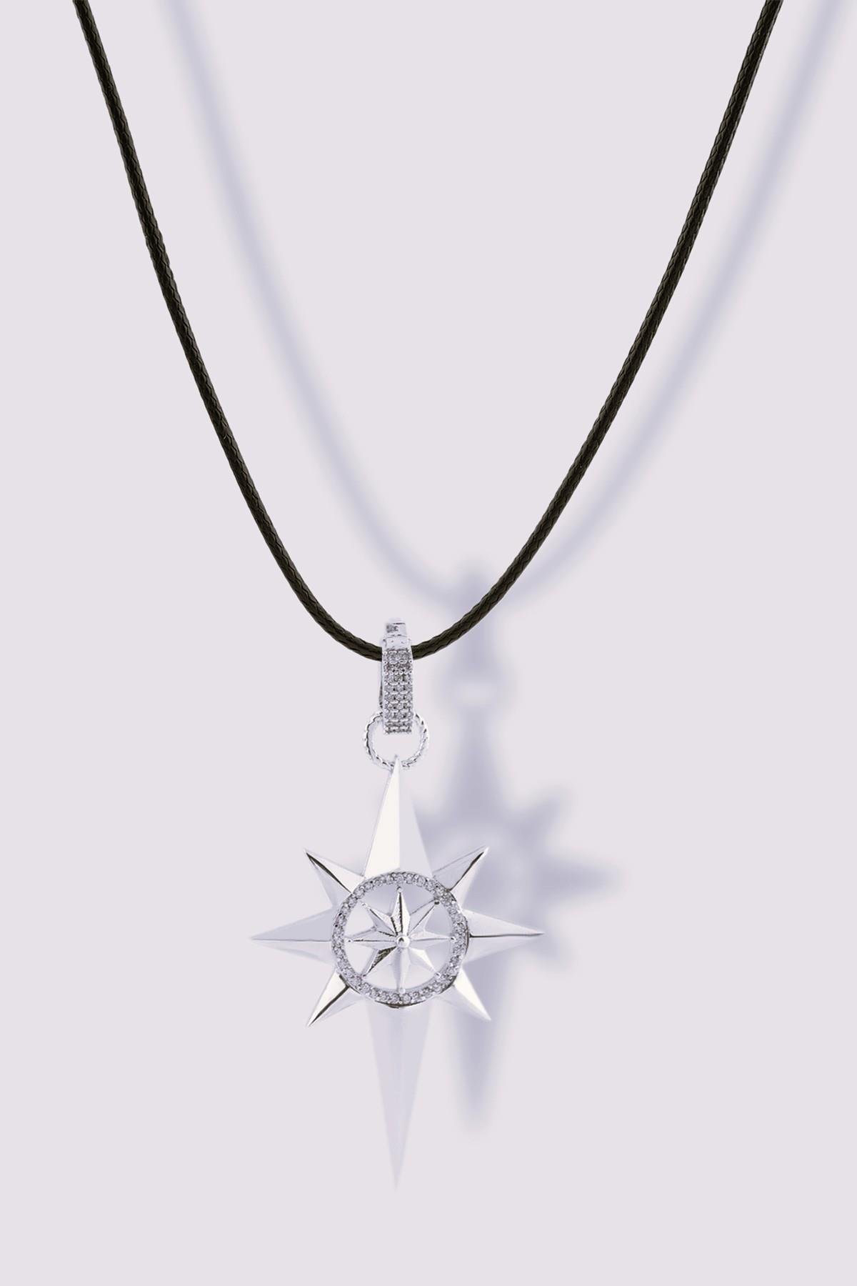 Çelik Kolye Silver 45cm