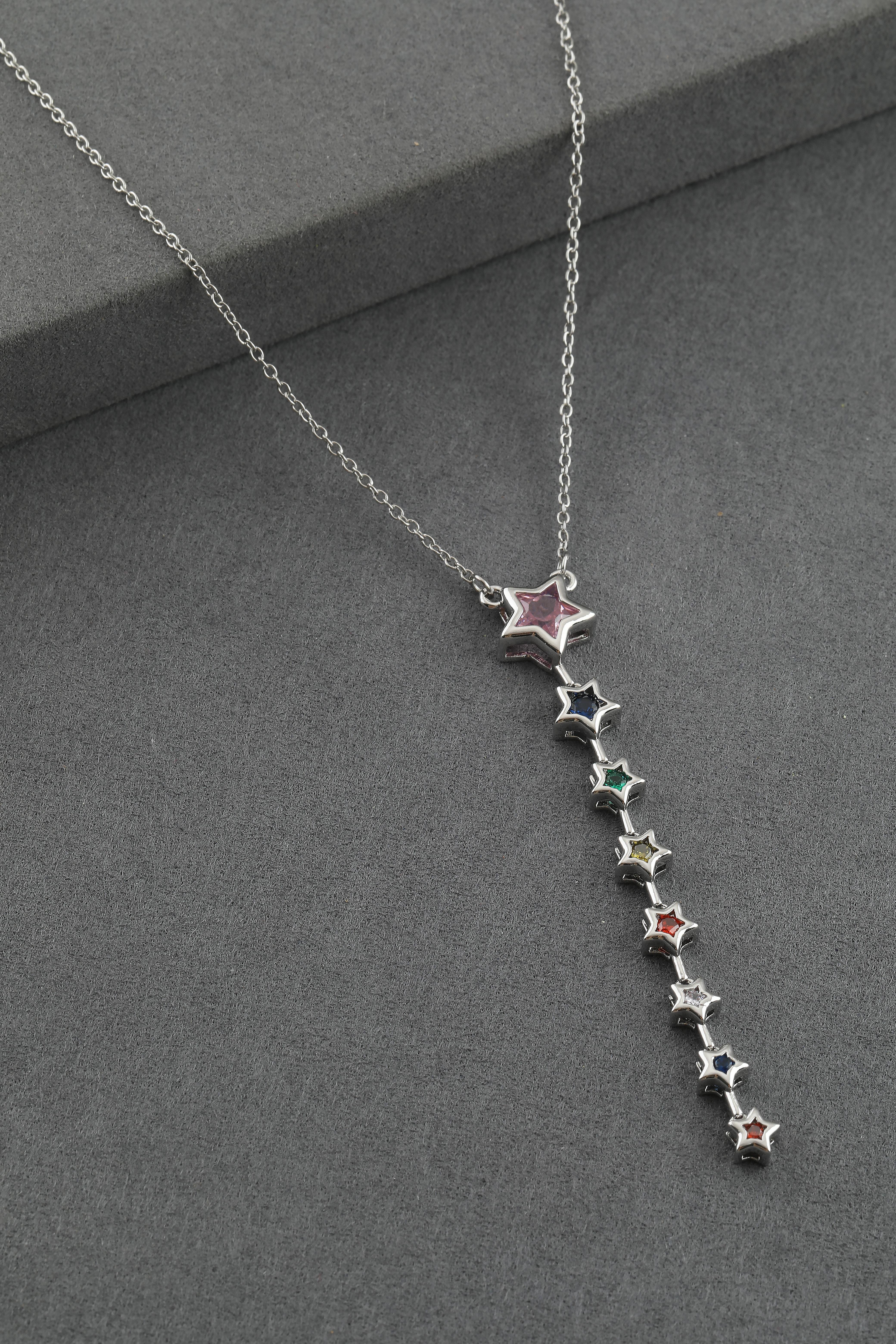 Çelik Kolye Silver 45cm