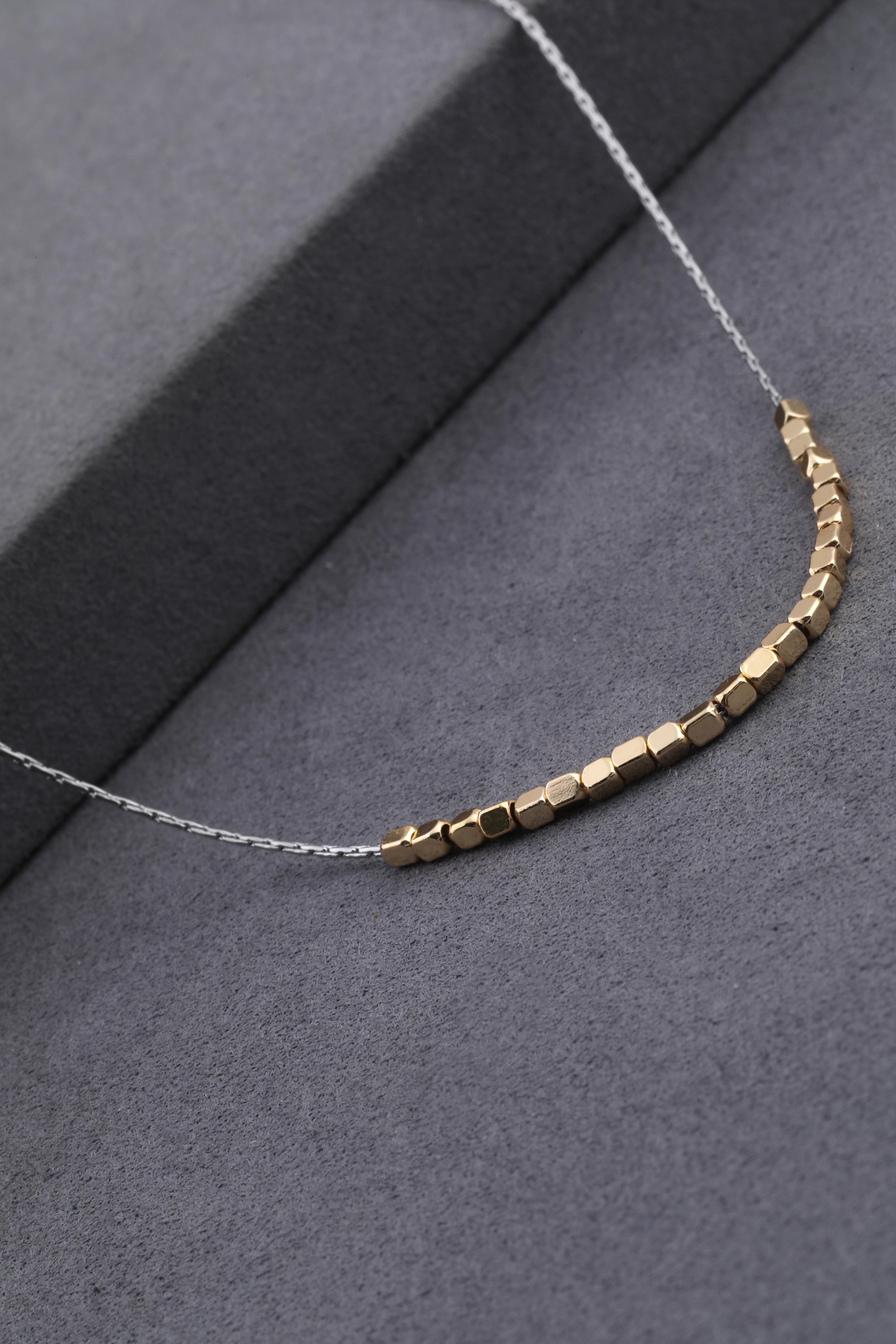 Çelik Kolye Silver 45cm