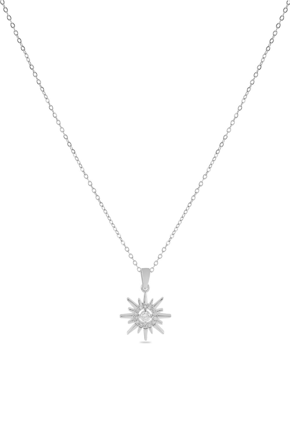 Çelik Kolye Silver 45cm