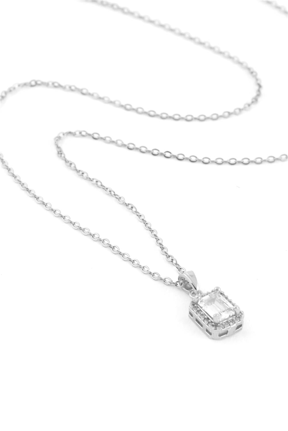 Çelik Kolye Silver 45cm