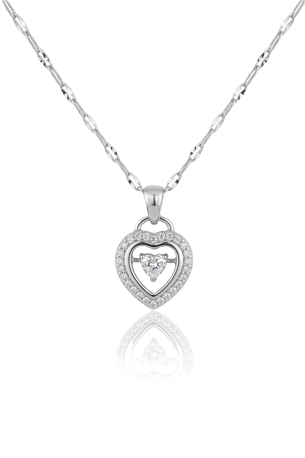 Çelik Kolye SILVER 45cm