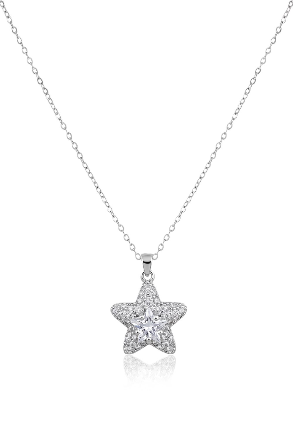 Çelik Kolye SILVER 45cm