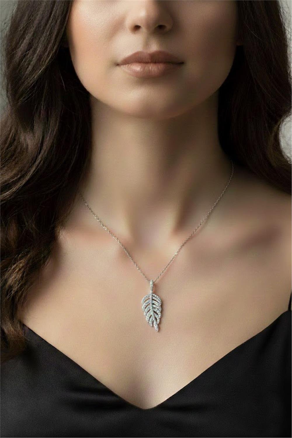 Çelik Kolye Silver 45cm